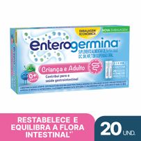 Probiótico Enterogermina Tamanho Família 20 Frascos De 5ml Cada