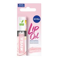 Hidratante Labial Lip Oil Nivea Brilho Nutritivo Natural Glow 5,5ml