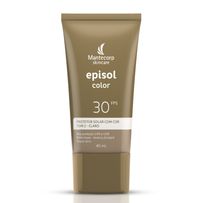 Protetor Solar Mantecorp Episol Color Tom 2 Claro FPS30 40ml