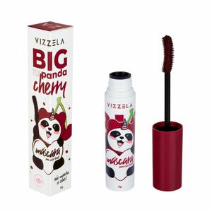 Máscara para Cílios Vizzela Big No Panda Cherry Bordô 5g