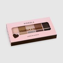 Paleta de Sombras Vizzela Ela é Básica