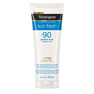 Protetor Solar Corporal Neutrogena Sun Fresh Fps90 200ml
