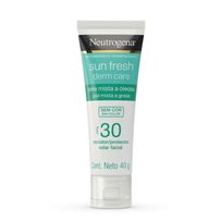 Protetor Solar Neutrogena Sun Fresh Oily Skin Sem Cor FPS 30 40g