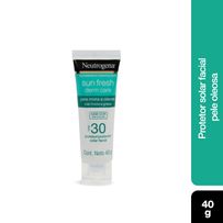Protetor Solar Neutrogena Sun Fresh Oily Skin Sem Cor FPS 30 40g