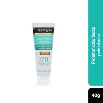 Protetor Solar Facial Neutrogena Sun Fresh Oily Skin Pele Negra FPS 70 40g