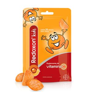 Redoxon Kids Vitamina C Sabor Laranja Bayer 25 Unidades
