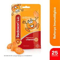 Redoxon Kids Vitamina C Sabor Laranja Bayer 25 Unidades
