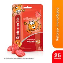 Redoxon Kids Vitamina C Sabor Morango Bayer 25 Unidade