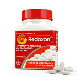 Suplemento Alimentar Bayer Redoxon 500mg 30 Comprimidos
