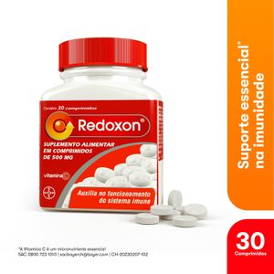 Suplemento Alimentar Bayer Redoxon 500mg 30 Comprimidos
