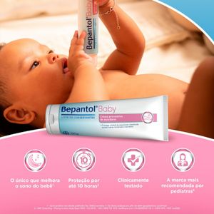 Creme Preventivo de Assaduras Bepantol Baby 2 Unidades de 120g Cada