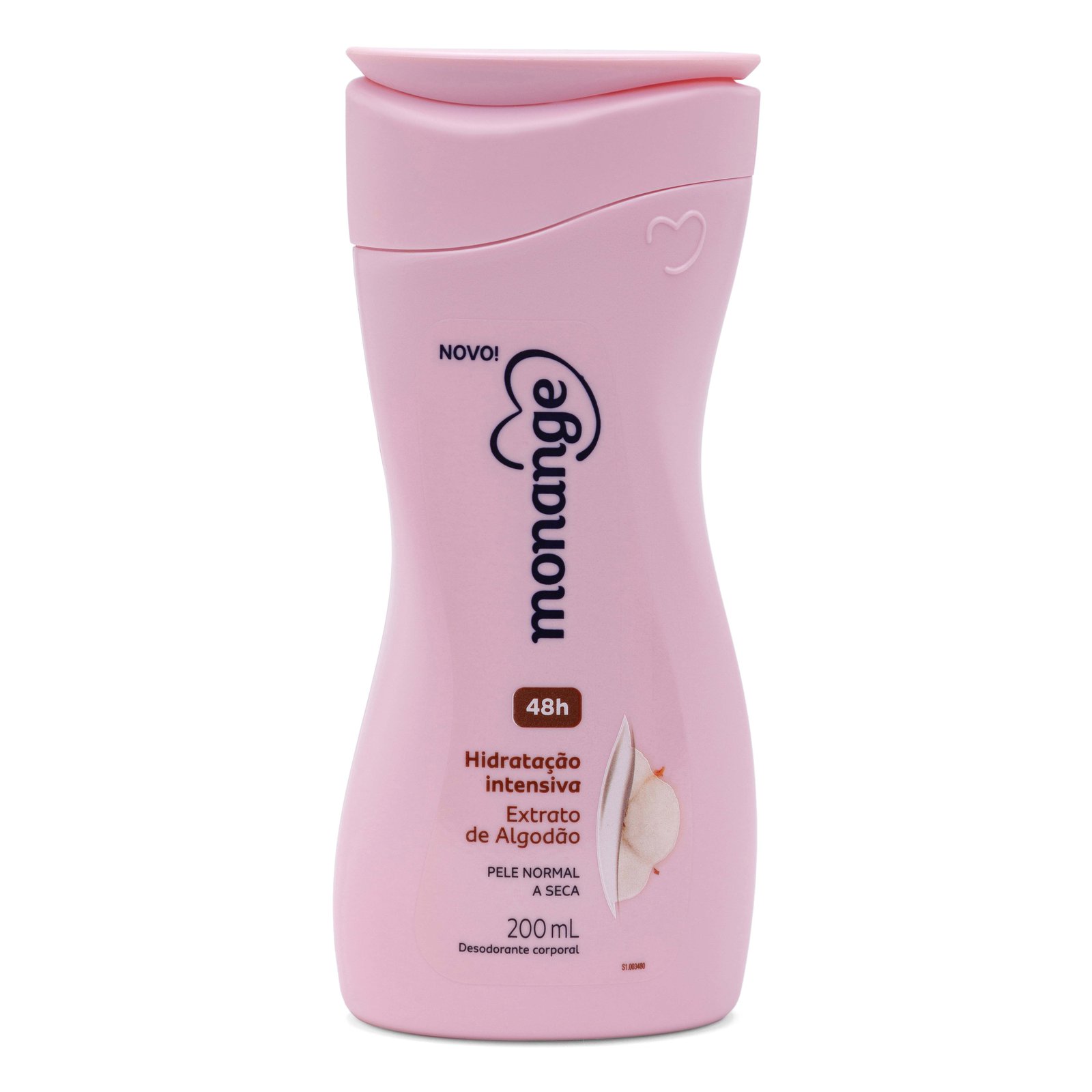 Hidratante Desodorante Monange Hidratação Intensiva Pele Normal a Seca 200ml