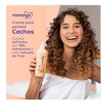 Creme Para Pentear Monange Cachos Definidos 300ml