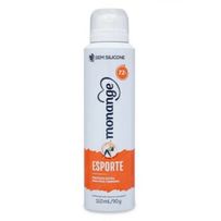 Desodorante Antitranspirante Aerosol Monange Esporte 150ml