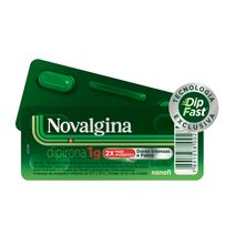 Analgésico e Antitérmico Novalgina 1g 4 Comprimidos
