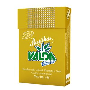Pastilha Valda Classic 24g