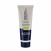 Creme Dental Natural Bioativo Alva Immune Menta e Melaleuca Sem Flúor 90g