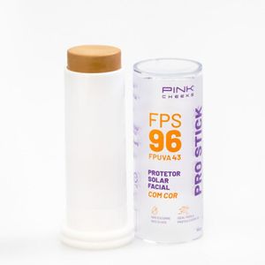 Protetor Solar Stick Multifuncional Pink Cheeks com Cor Pro Stick Pro30 FPS95 14g