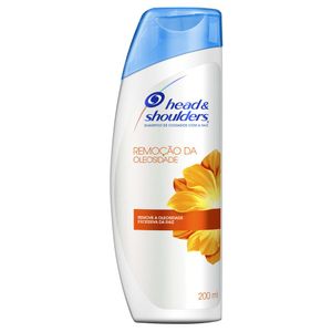 Shampoo De Cuidados Com A Raiz Head & Shoulders Remoção Da Oleosidade 200ml