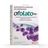 Ofolato Fer com 30 Comprimidos