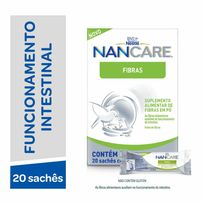 Suplemento Pediátrico Nestlé Nancare Fibras 20 sachês Com 3,32g Cada