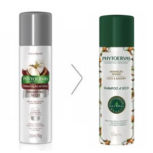 Shampoo Seco Phytoervas Hidratação Intensa 150ml
