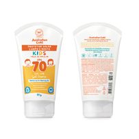 Protetor Solar Corpo E Rosto Australian Gold Kids Gel Creme Fps70 120g