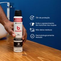 Desodorante Aerossol Antitranspirante Bozzano Masculino Invisible 200ml
