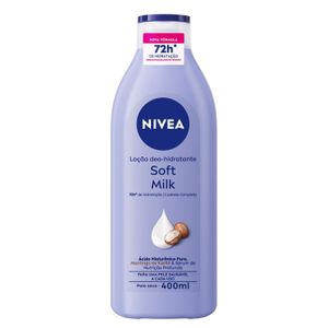 Hidratante Desodorante Nivea Soft Milk 400ml