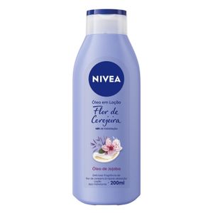 Loção Deo-hidratante Nivea Óleos Flor de Cerejeira e Óleo de Jojoba 200ml