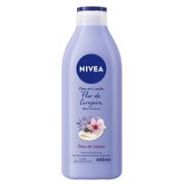 Loção Deo-hidratante Nivea Óleos Flor de Cerejeira e Óleo de Jojoba 400ml