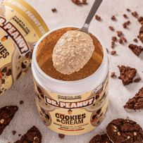 Pasta de Amendoim Dr. Peanut Cookies & Cream 250g