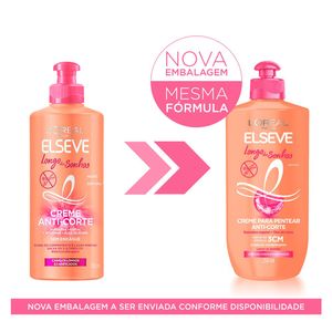 Creme Para Pentear Loréal Paris Elseve Longo dos Sonhos 250ml
