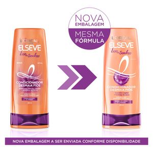 Condicionador Elseve Liso Dos Sonhos Desmaia Fios 200ml