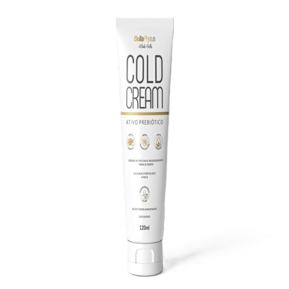 Creme Nutritivo BellaPhytus Cold Cream Ativo Probiótico 120ml