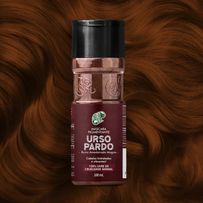Máscara Pigmentante Kamaleão Urso Pardo Ruivo Amadeirado Mogno 100ml