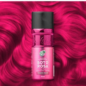Máscara Pigmentante Kamaleão Boto Rosa Rosa Neon 100ml
