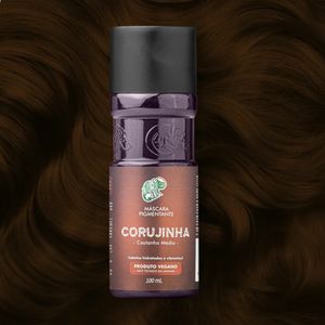 Máscara Pigmentante Kamaleão Corujinha Castanho Médio 100ml