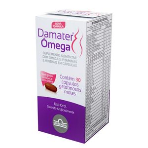 Suplemento Alimentar Damater Ômega 30 Cápsulas