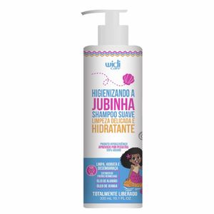Higienizando a Jubinha Shampoo Suave Limpeza Delicada e Hidratante Widi Care 300ml
