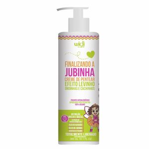 Finalizando a Jubinha Creme de Pentear Efeito Levinho Widi Care 300ml