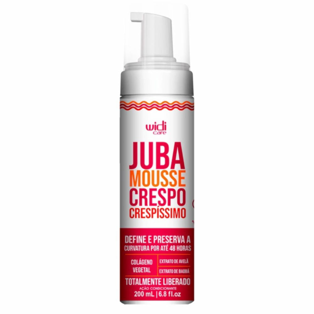 Mousse Juba Widi Care Crespo Crespíssimo 200ml