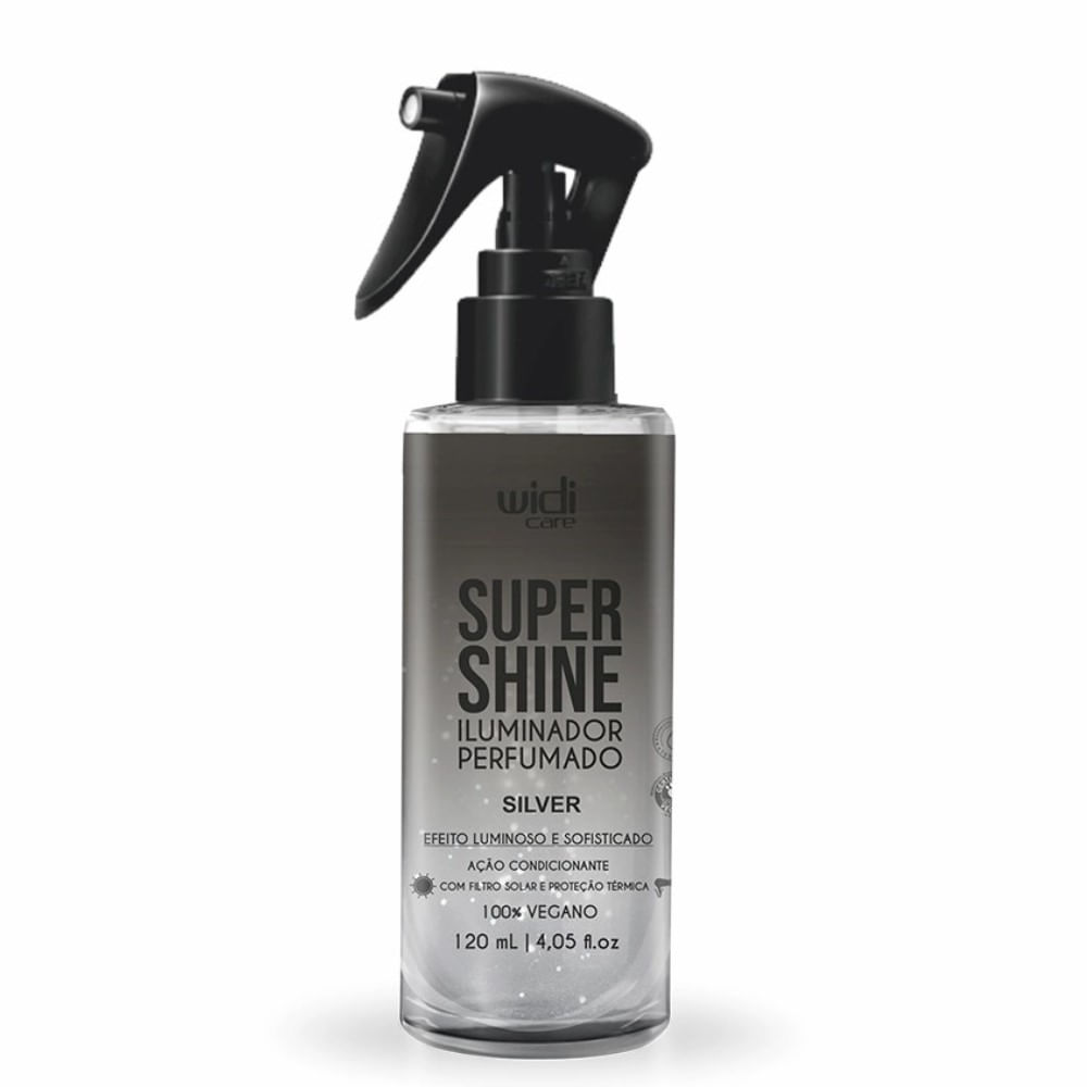 Iluminador Perfumado Widi Care Super Shine Silver 120ml