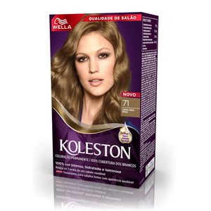 Tintura Wella Koleston 71 - Louro Cinza Médio