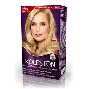 Tintura Wella Koleston 80 - Louro Claro