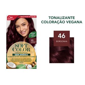 Tintura Wella Soft Color Natural 46 - Borgonha