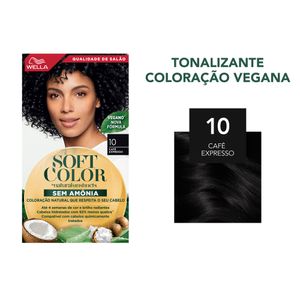 Tintura Wella Soft Color Natural 10 - Café Expresso