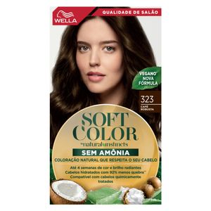 Tintura Wella Soft Color Natural 323 - Café Robusta