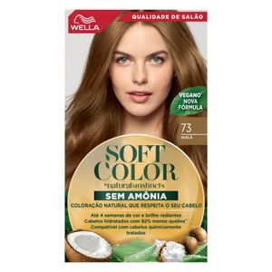 Tintura Wella Soft Color Natural 73 - Avelã