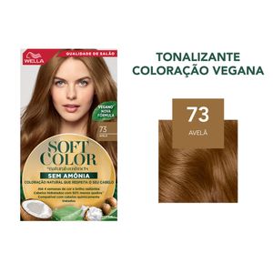 Tintura Wella Soft Color Natural 73 - Avelã